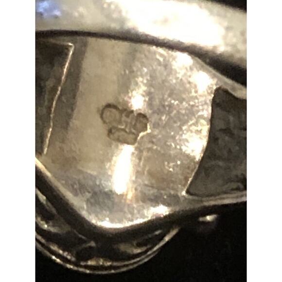 Sterling Silver Cross Gothic
 Poison Ring Hinged Sz 8 925 - Picture 5 of 8